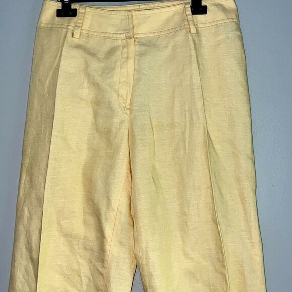 Focus 2000 size 4 linen blend cropped pants - Picture 4 of 7
